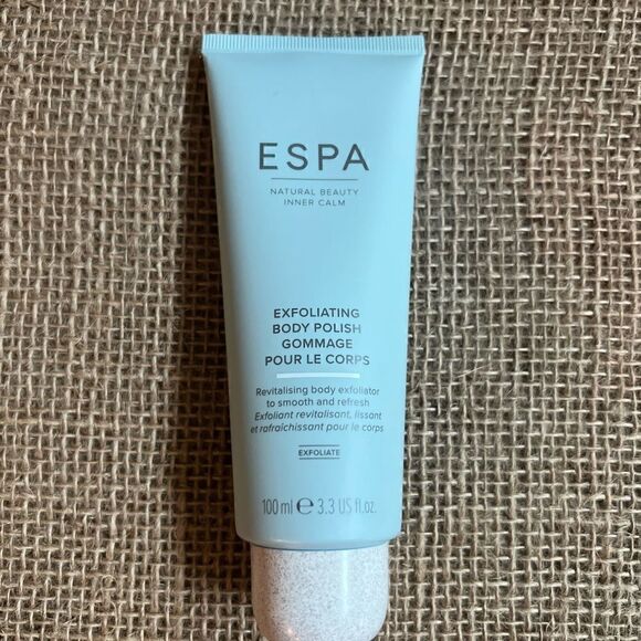 ESPA exfoliating body polish and Kayo silicone body scrubber bundle both NEW - Picture 2 of 9